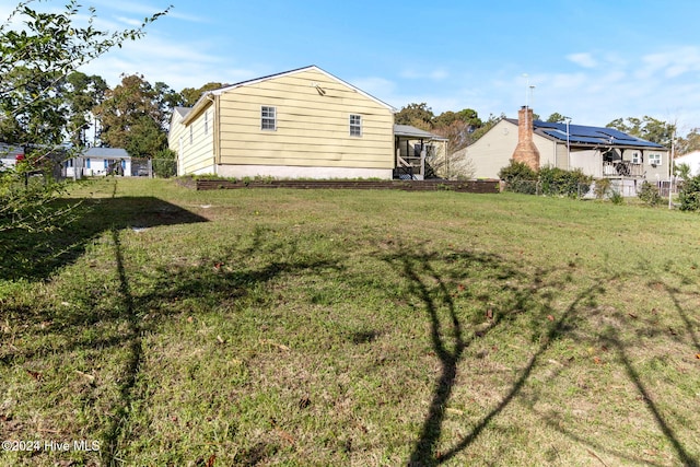 view of yard