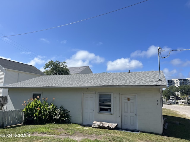 view of back of house