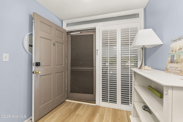 331 Salter Path Rd Unit 104, Pine Knoll Shores, NC 28512 - entrance foyer featuring light wood-type flooring