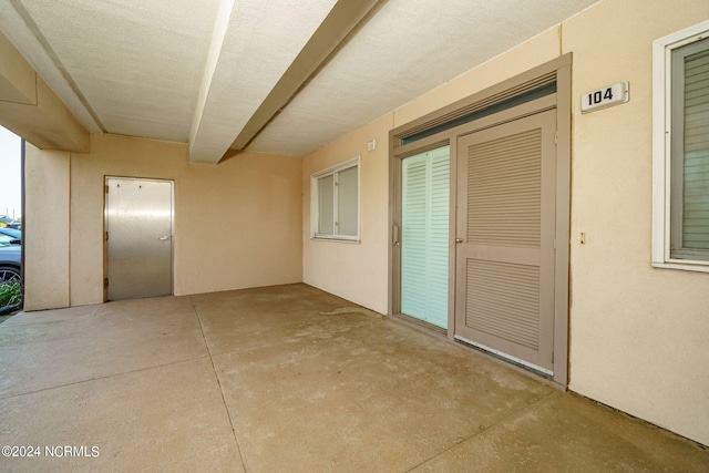 331 Salter Path Rd Unit 104, Pine Knoll Shores, NC 28512 - view of patio