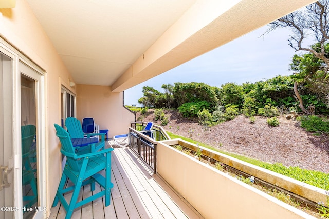 331 Salter Path Rd Unit 104, Pine Knoll Shores, NC 28512 - view of balcony