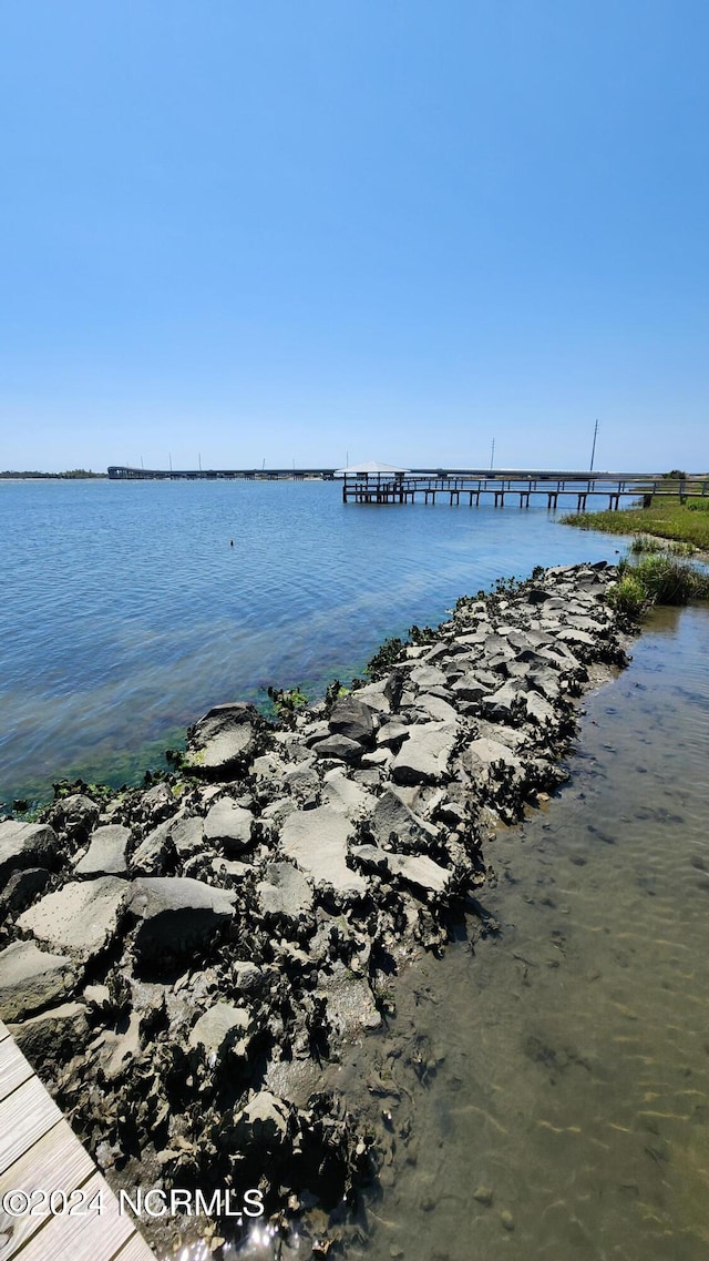 property view of water