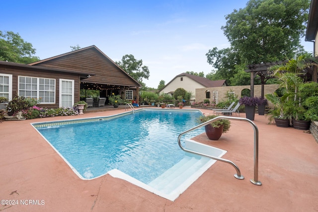 1491 Lanvale Rd NE, Leland, NC 28451 - pool featuring a patio area