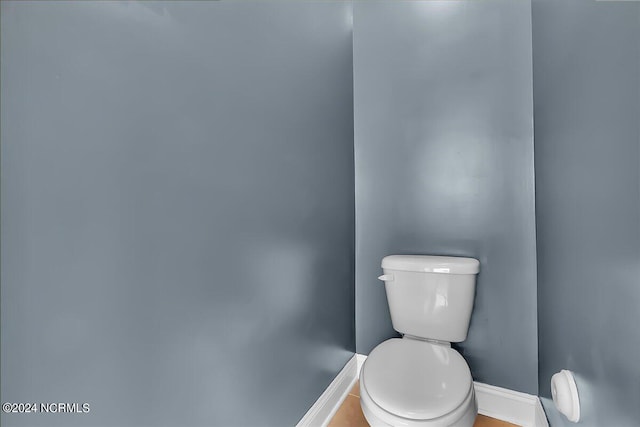 bathroom with toilet