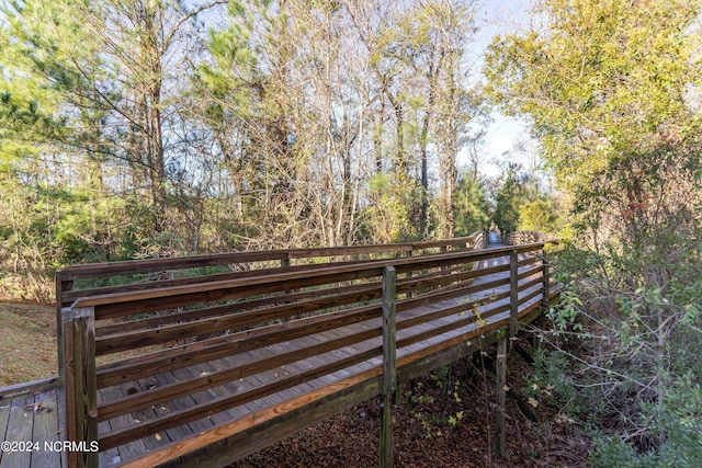 view of home's community with a view of trees