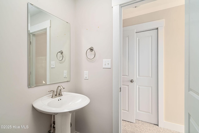 bathroom with sink