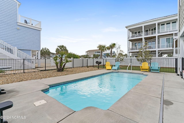 445 E Third St, Ocean Isle Beach, NC 28469 - view of swimming pool with a patio area