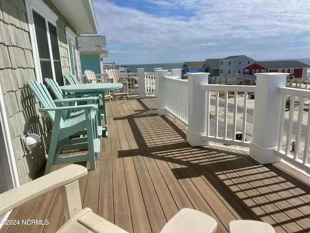 445 E Third St, Ocean Isle Beach, NC 28469 - view of wooden terrace