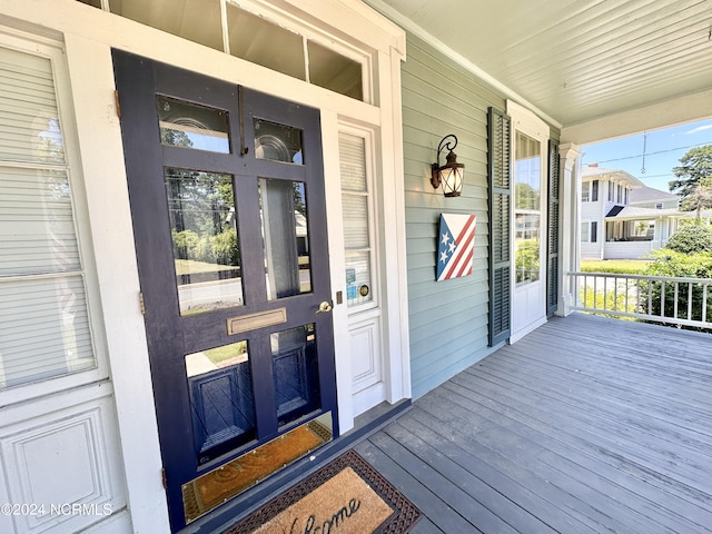 view of entrance to property