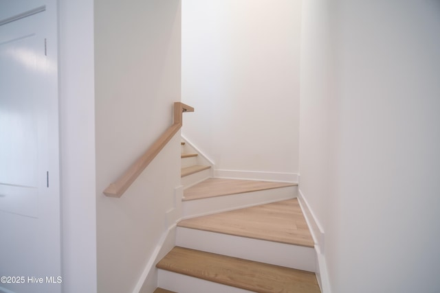 view of stairs