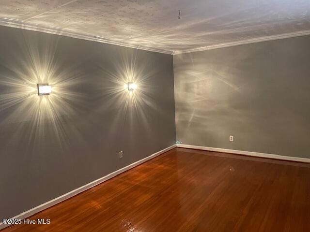 unfurnished room featuring hardwood / wood-style floors