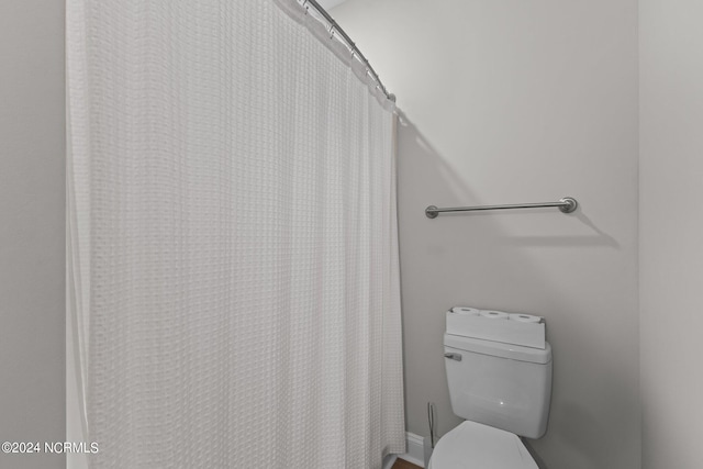 bathroom with toilet