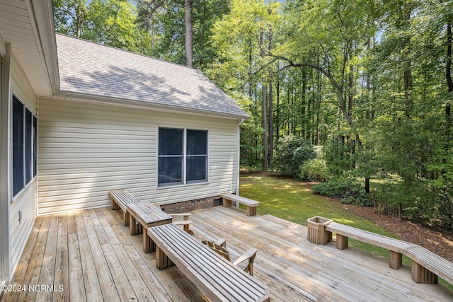 view of deck