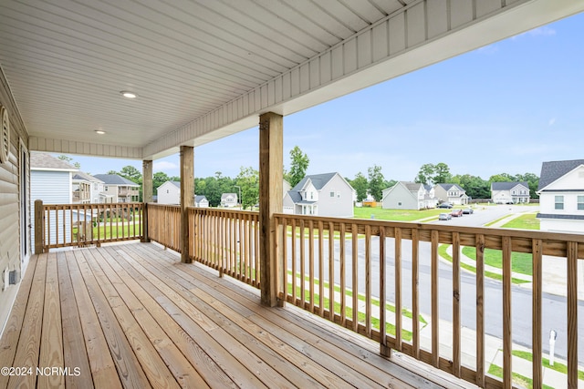 view of deck