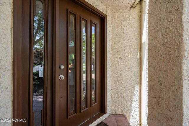 view of property entrance