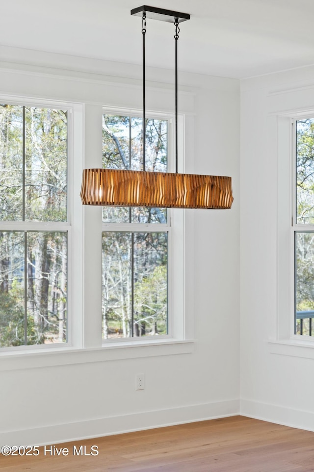 3404 Eagle Crest Dr SW, Supply, NC 28462 - detailed view of wood finished floors and baseboards