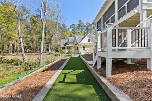 3404 Eagle Crest Dr SW, Supply, NC 28462 - view of community with a bocce ball area