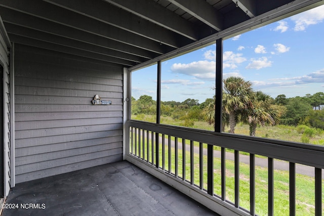 sunroom featuring a healthy amount of sunlight