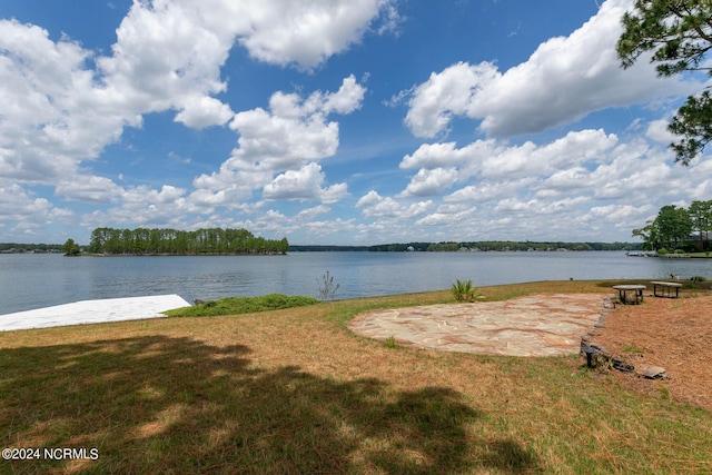 property view of water