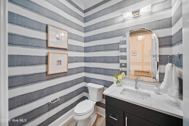 3772 Barnesmore Dr, Castle Hayne, NC 28429 - bathroom featuring vanity and wood finished floors