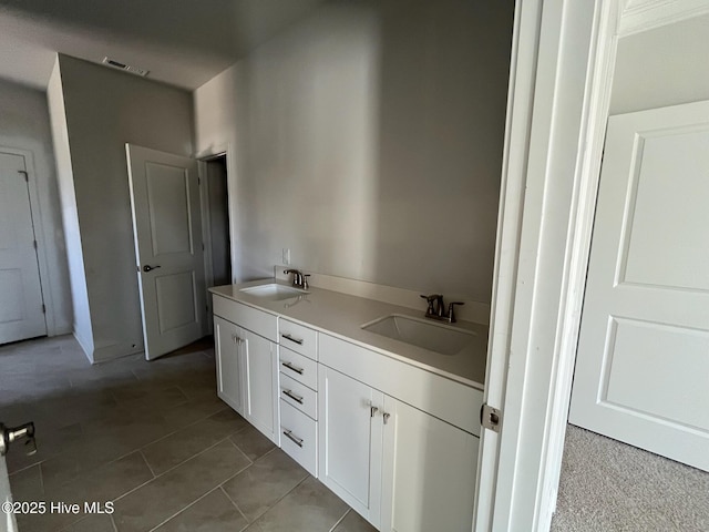 1254 Palatka Pl SE, Bolivia, NC 28422 - bathroom with double vanity and tile patterned flooring