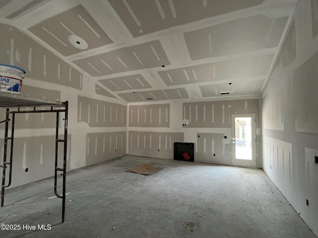 view of unfurnished living room