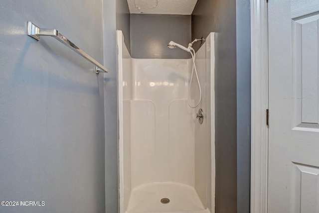 bathroom with walk in shower