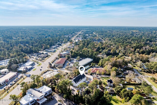 115 Seagate Pl, Wilmington, NC 28403 - aerial overview of property's location with a forest