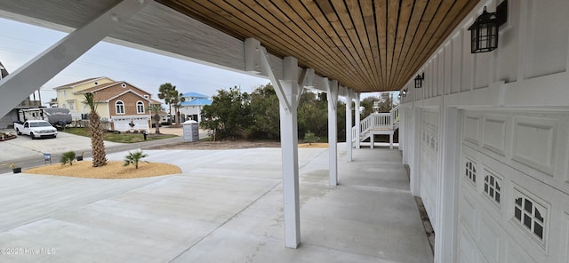244 Grandview Dr, Sneads Ferry, NC 28460 - view of patio / terrace with stairway and a residential view