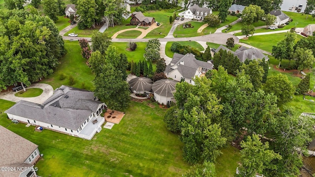 bird's eye view featuring a residential view