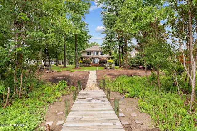 view of back of house