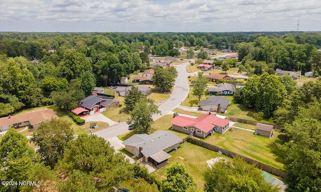 aerial view