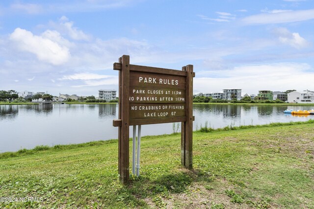 property view of water