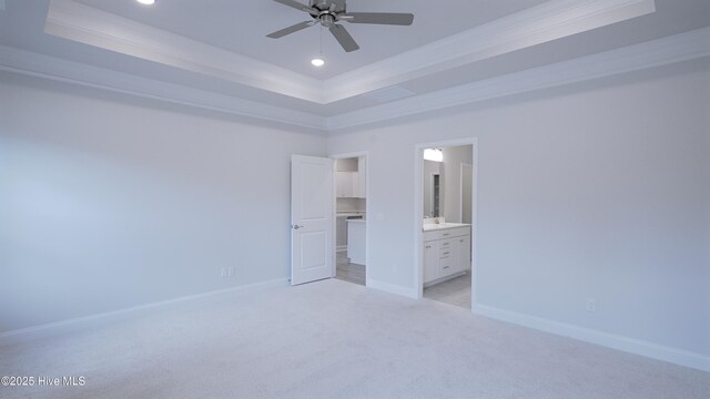 1219 St Simons Dr SE, Bolivia, NC 28422 - bathroom with double vanity, toilet, a walk in closet, tile patterned flooring, and baseboards
