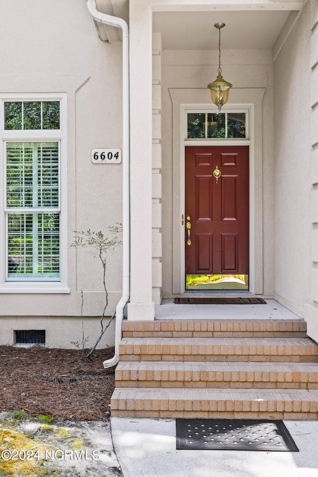 view of property entrance