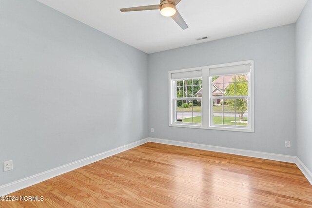 spacious closet featuring hardwood / wood-style flooring