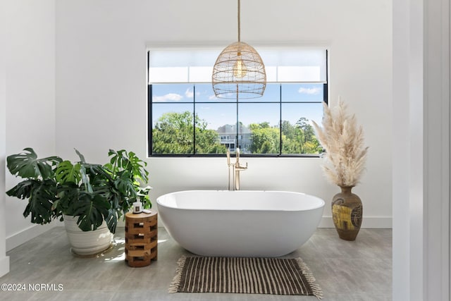 bathroom featuring a bathtub