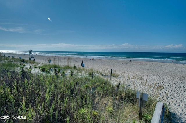 water view with a beach view