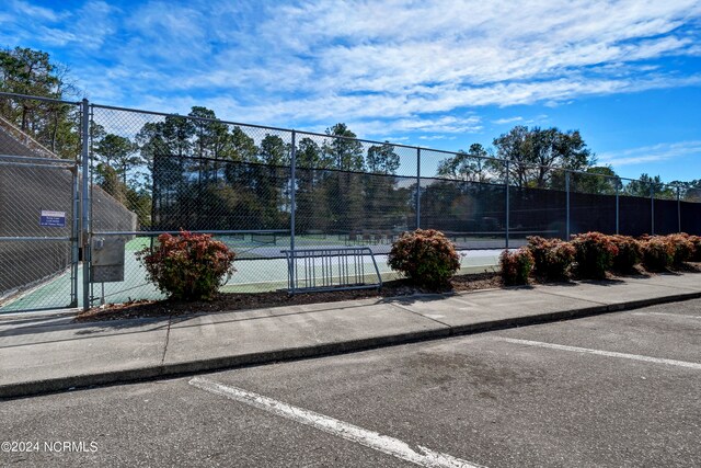 view of sport court