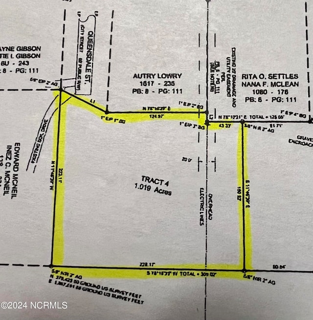 TBD Queensdale St, Laurinburg NC, 28352 land for sale