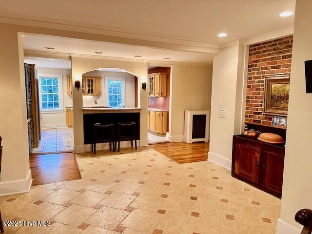 bedroom featuring vaulted ceiling and carpet flooring