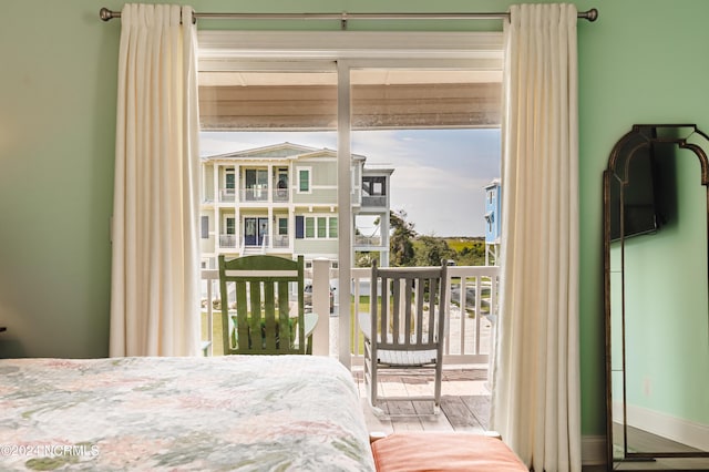 1409 Inlet St, Sunset Beach, NC 28468 - bedroom featuring access to outside