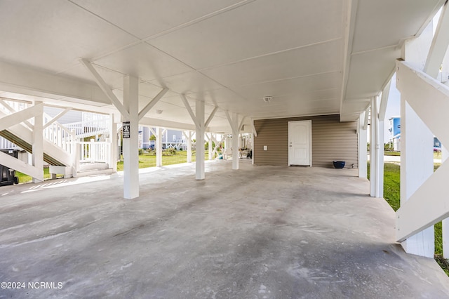 1409 Inlet St, Sunset Beach, NC 28468 - view of patio with stairs