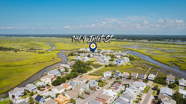 1409 Inlet St, Sunset Beach, NC 28468 - view of property location featuring a nearby body of water, nearby suburban area, and a golf club