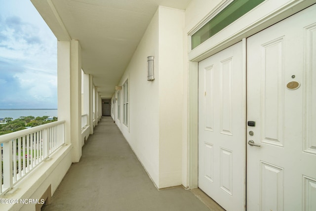 1435 Salter Path Rd Unit E7Grande, Villas, Indian Beach, NC 28512 - hall with a water view