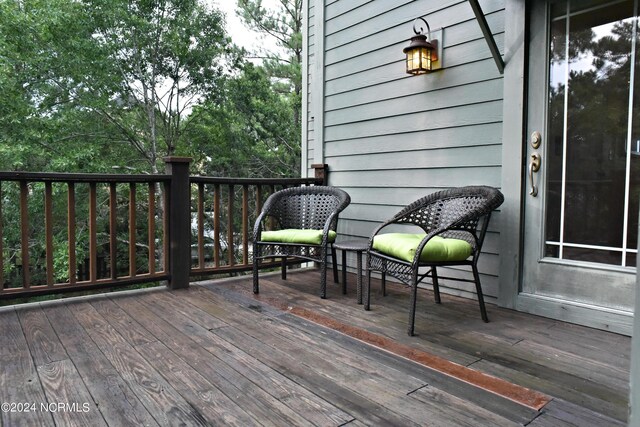 view of deck