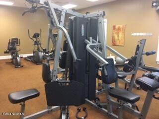 view of exercise room