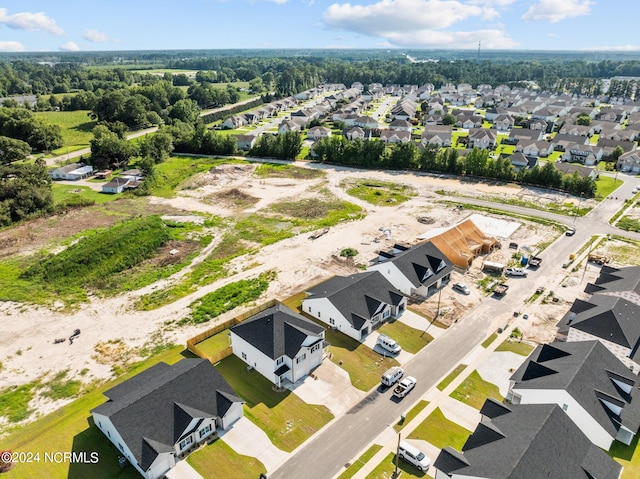 birds eye view of property featuring a residential view