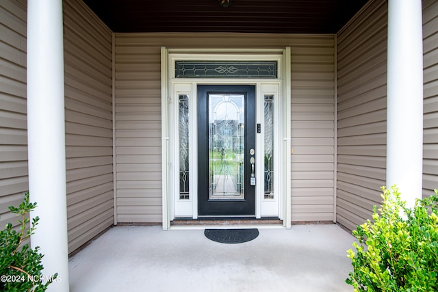 view of property entrance