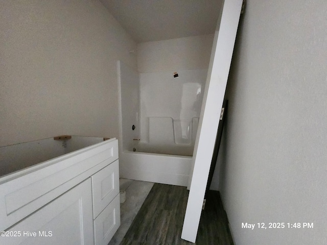 235 Nugget Trl, Elizabeth City, NC 27909 - full bath with wood finished floors and vanity